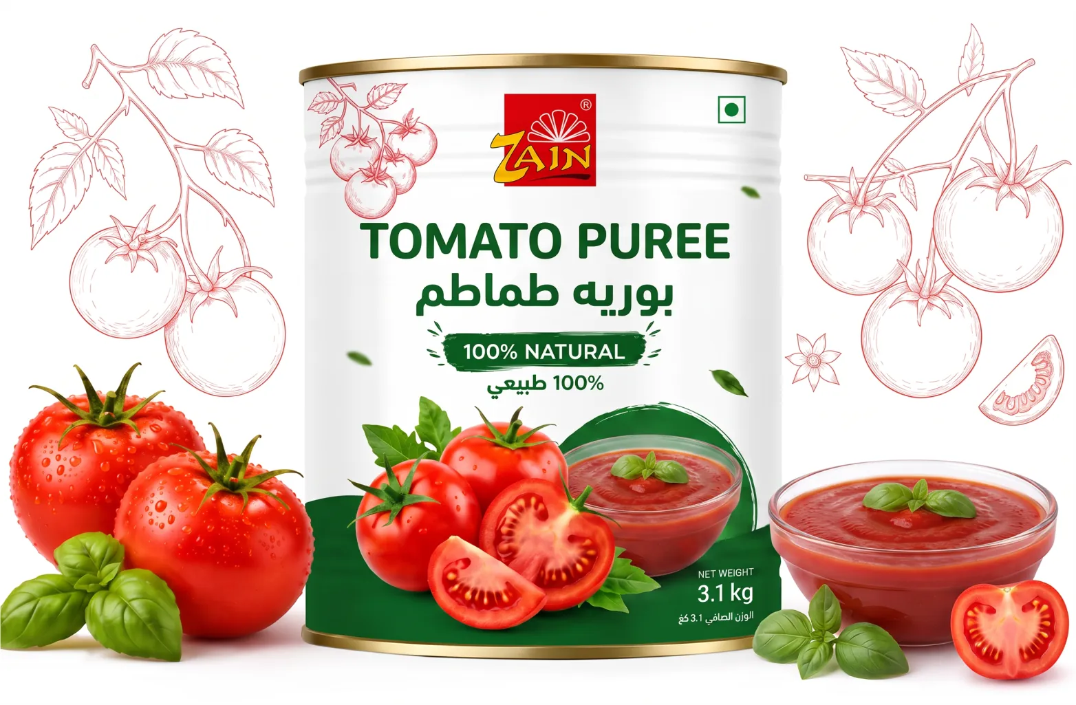 Canned Tomato Puree