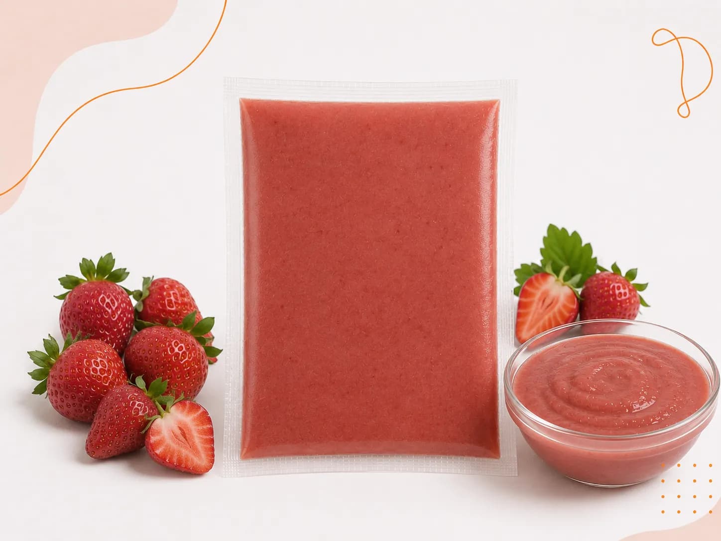 Frozen Strawberry Pulp