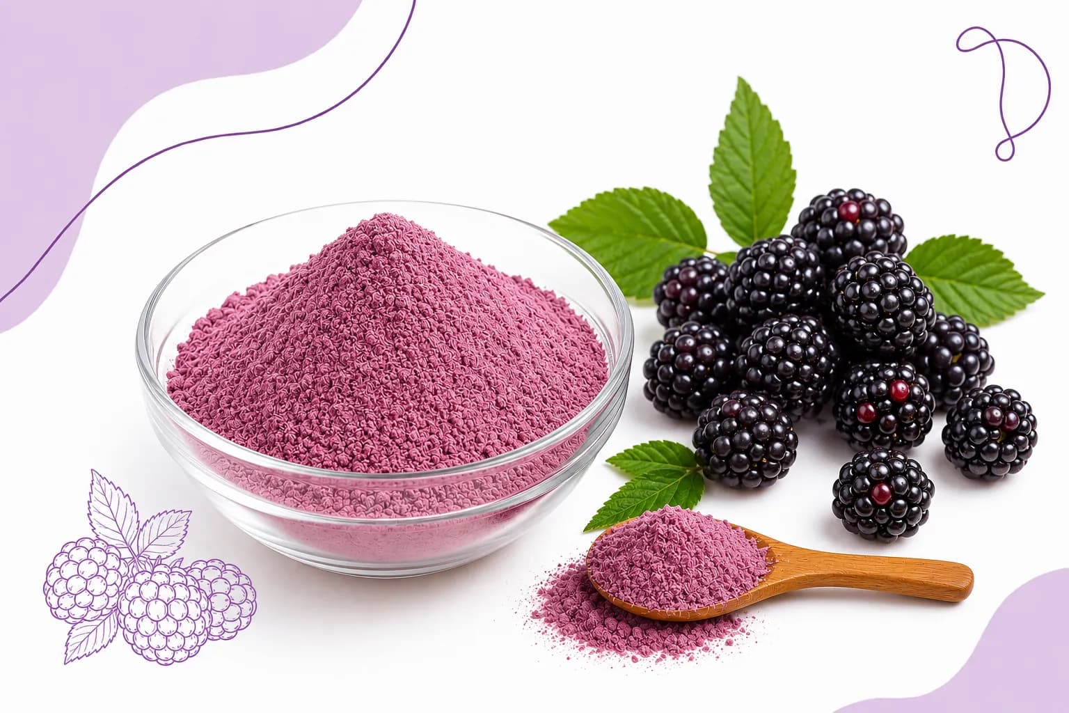 SD Blackberry Powder