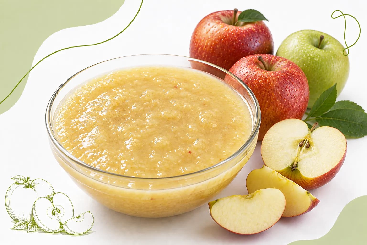 Sulphited Apple Pulp
