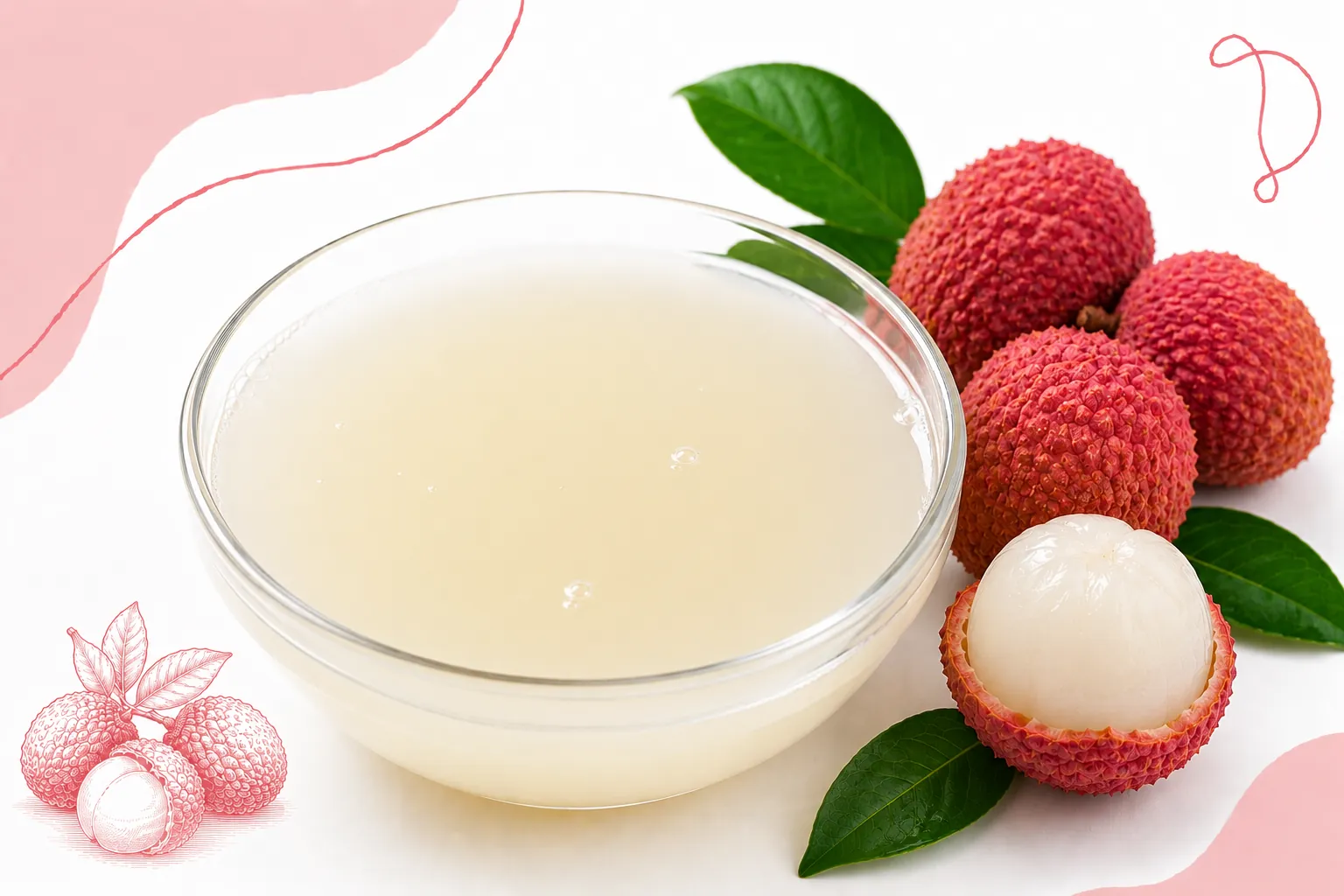 Sulphited Litchi Pulp