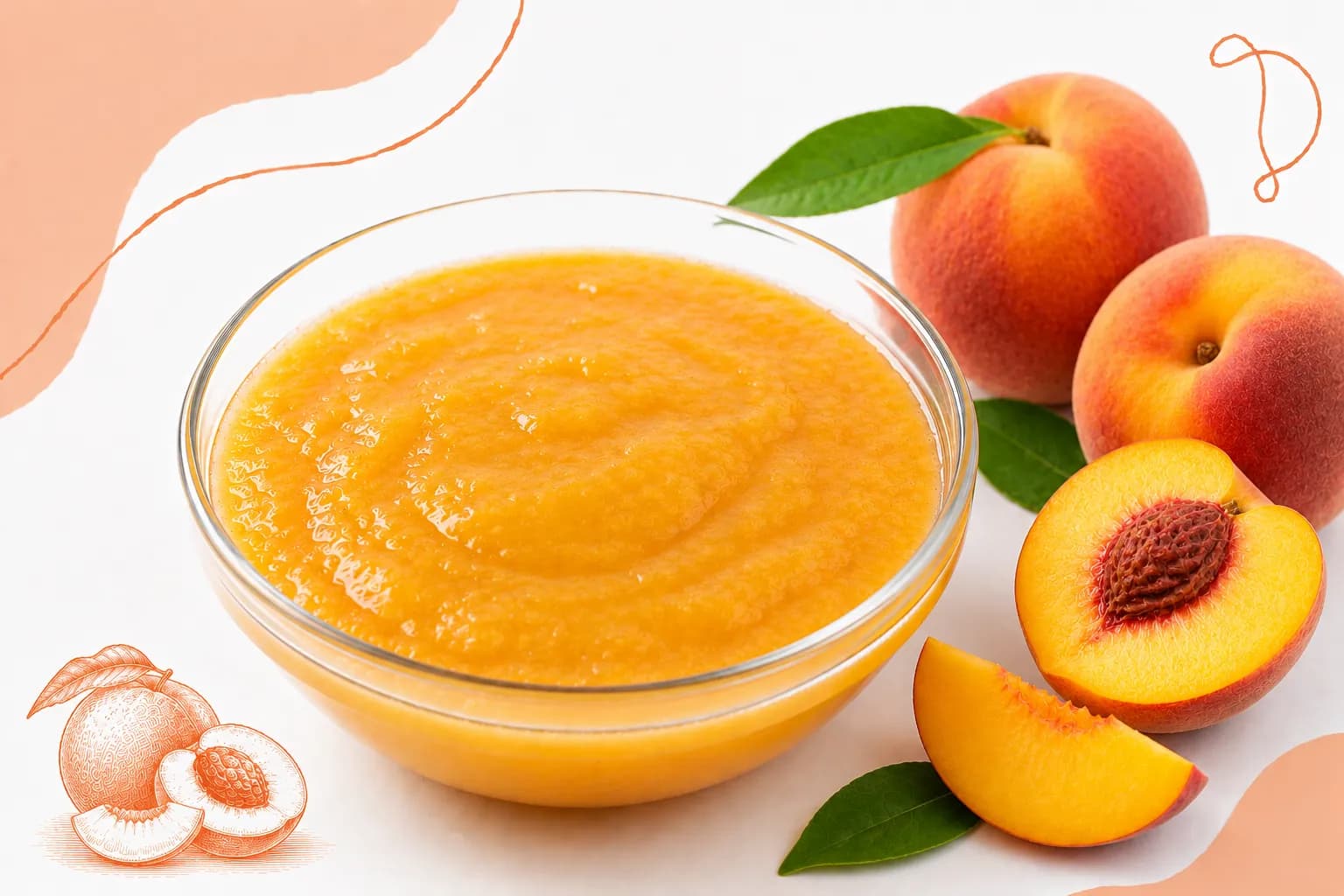 Sulphited Peach Pulp
