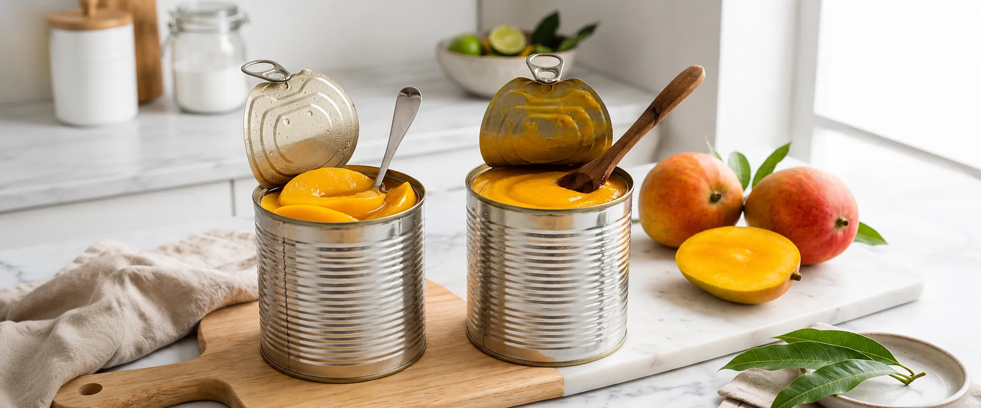 Canned Fruits & Mango Pulp