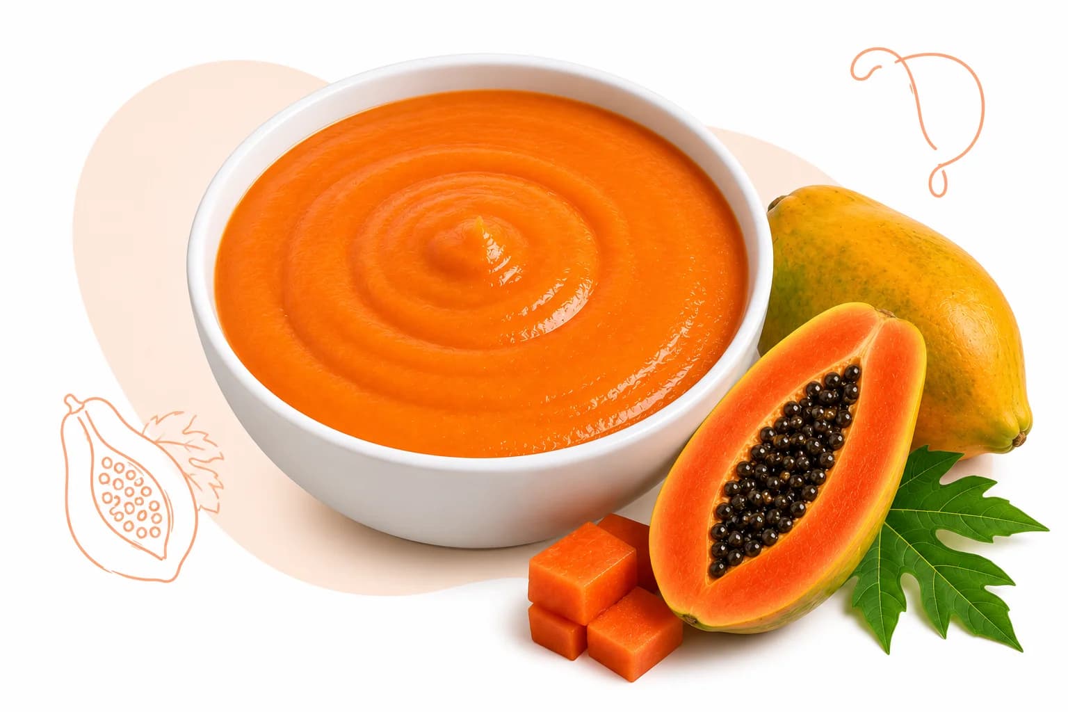 Aseptic Red Papaya Pulp