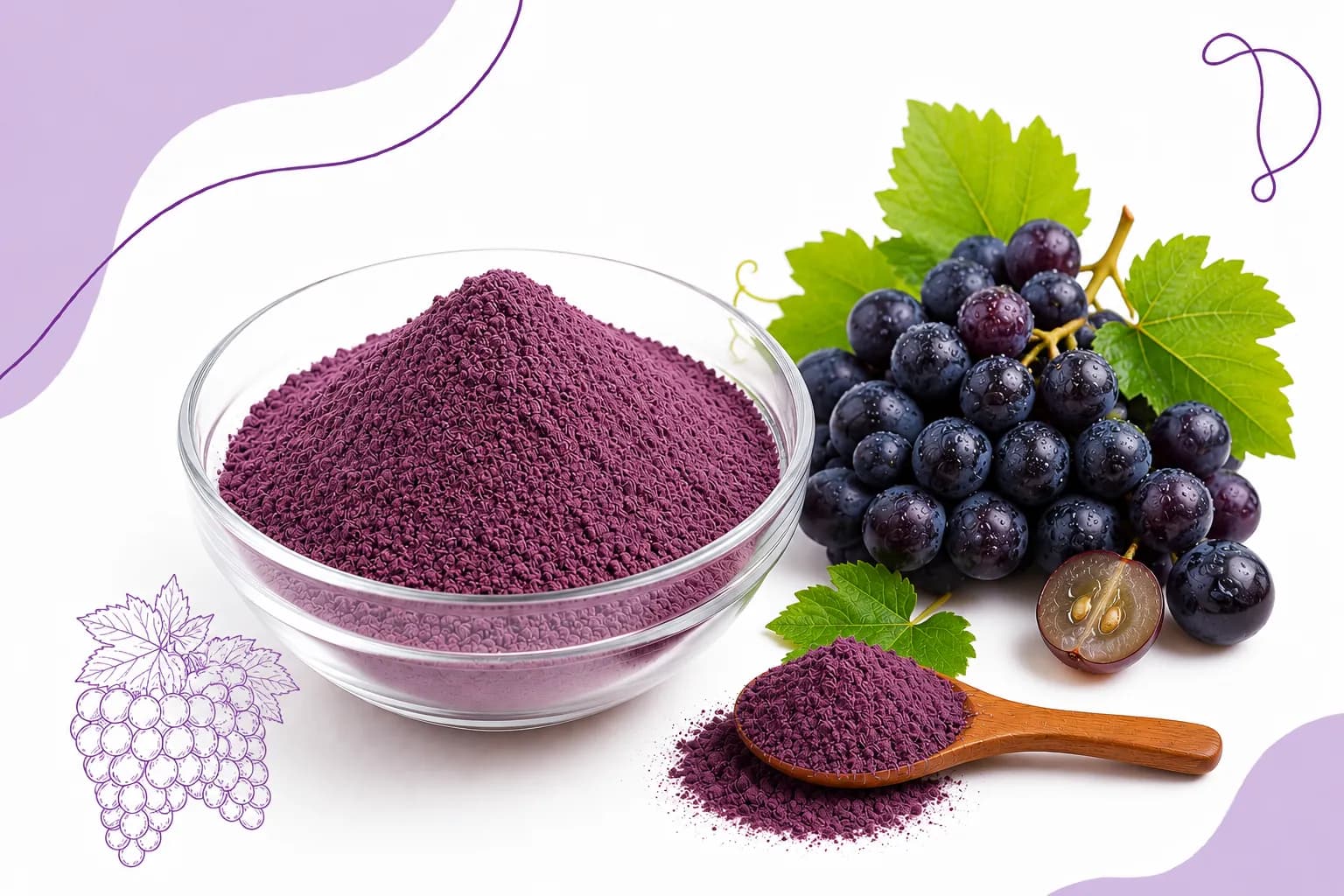 SD Black Grape Powder