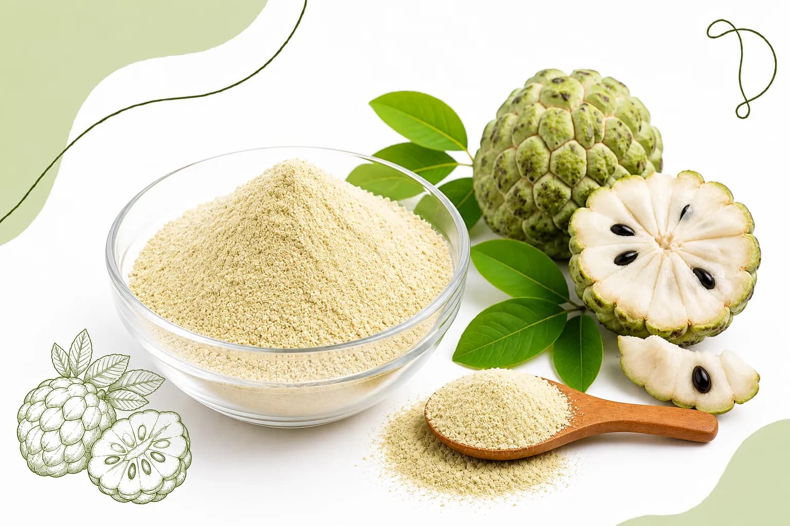 SD Custard Apple Powder