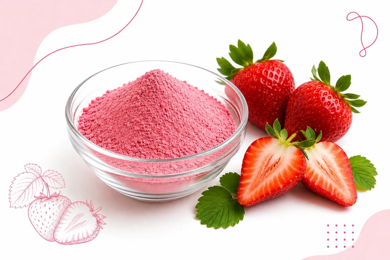SD Strawberry Powder