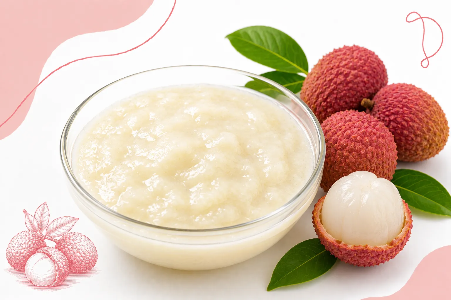 Sulphited Litchi Pulp Premium