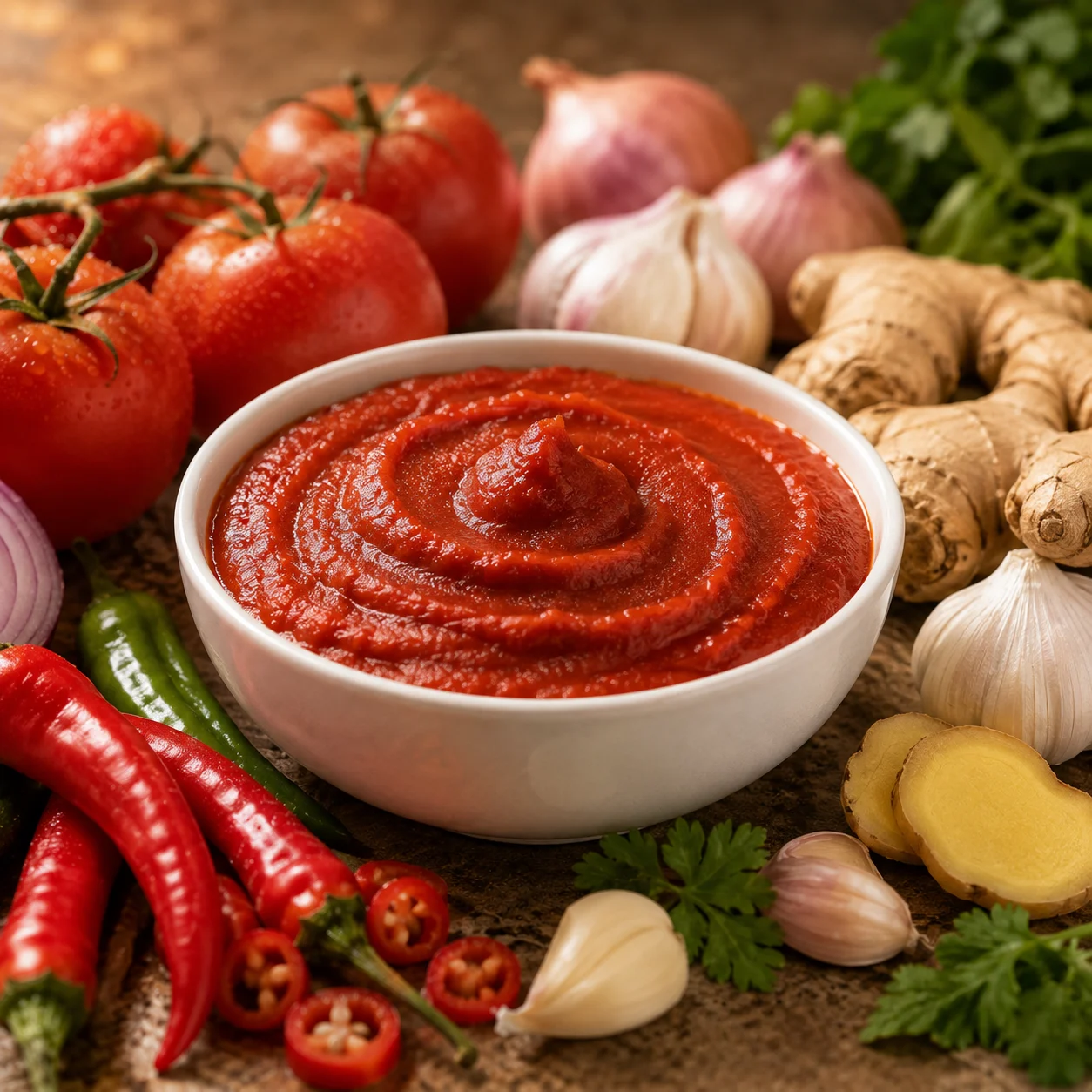 Aseptic Vegetable Pastes