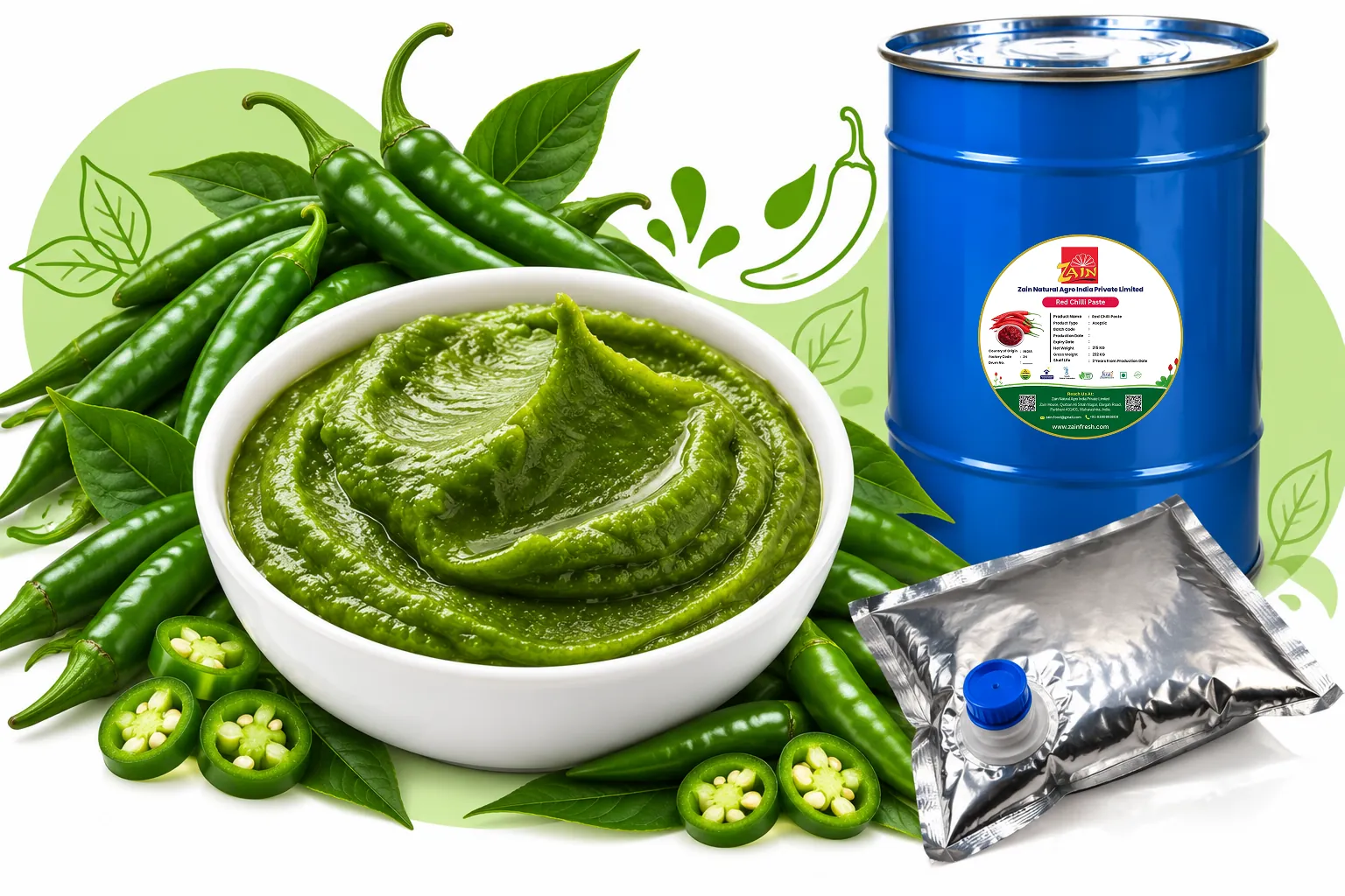 Green Chilli Paste