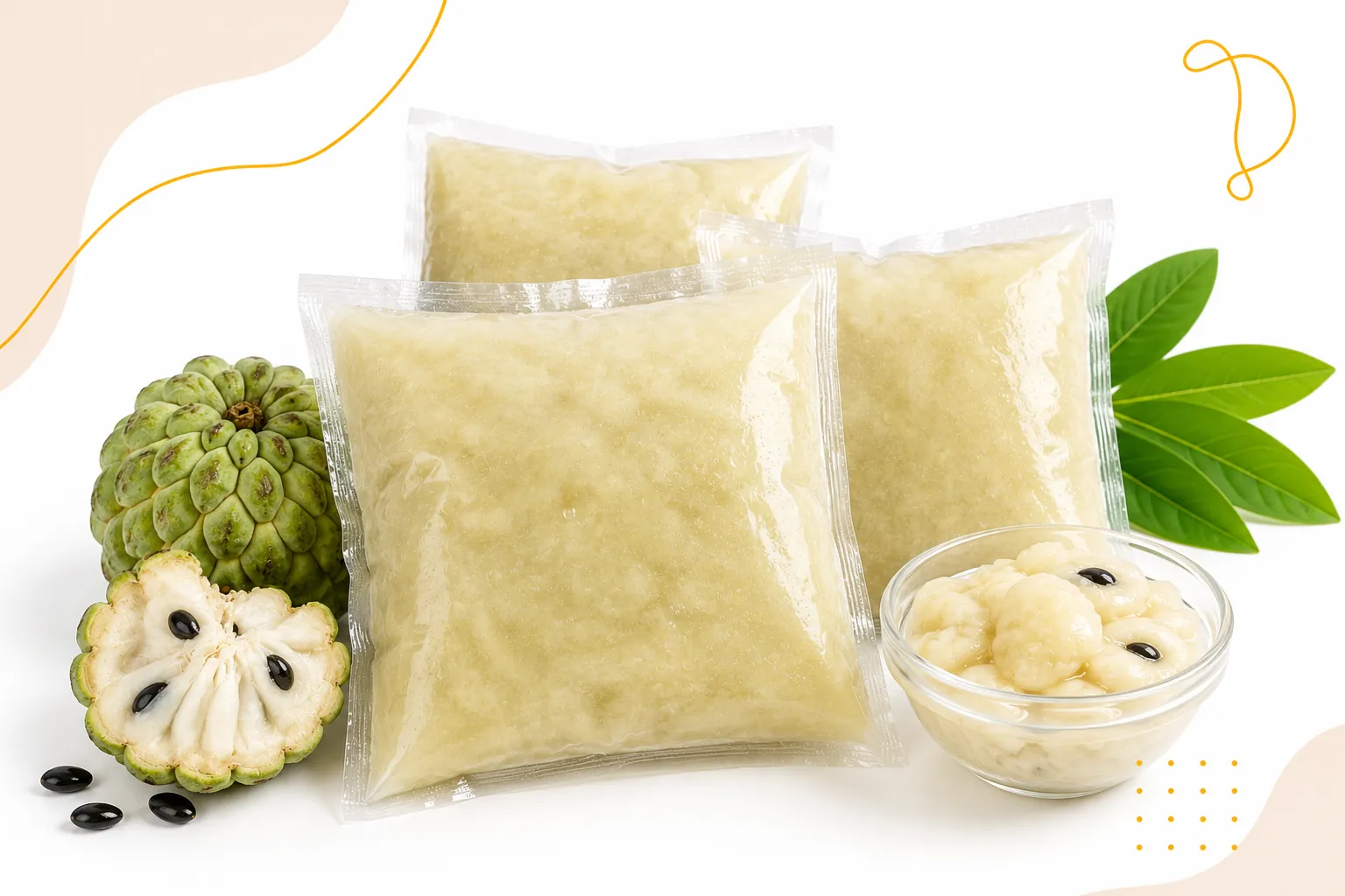 Frozen Custard Apple