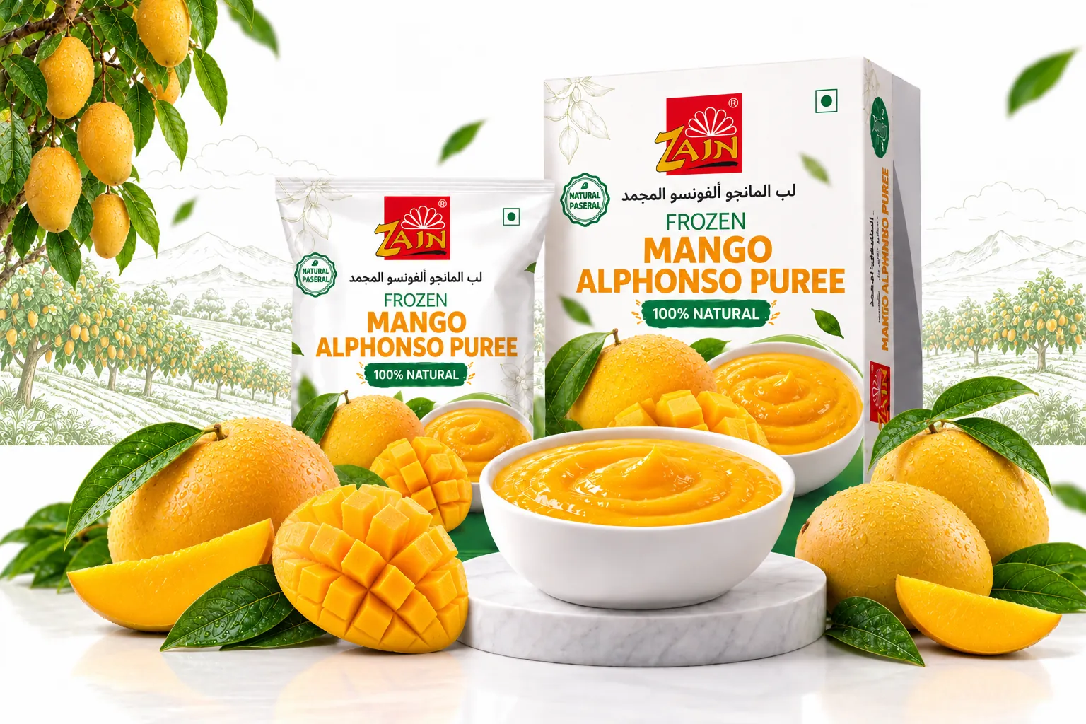 Frozen Mango - Alphonso Puree