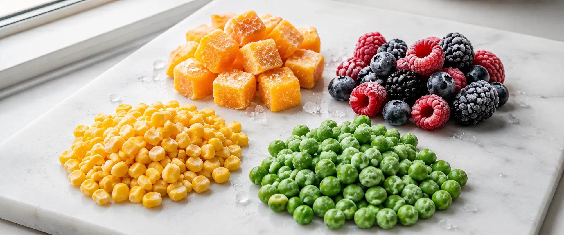 Frozen & IQF Fruits & Vegetables Ingredients by Zain Natural Agro