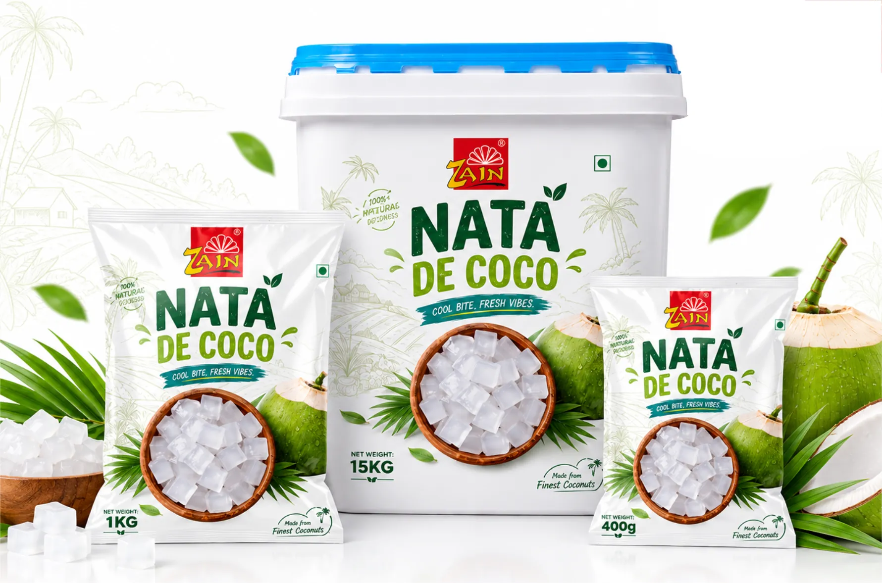 Nata De Coco - Non-Aseptic Fruit Purees & Pastes