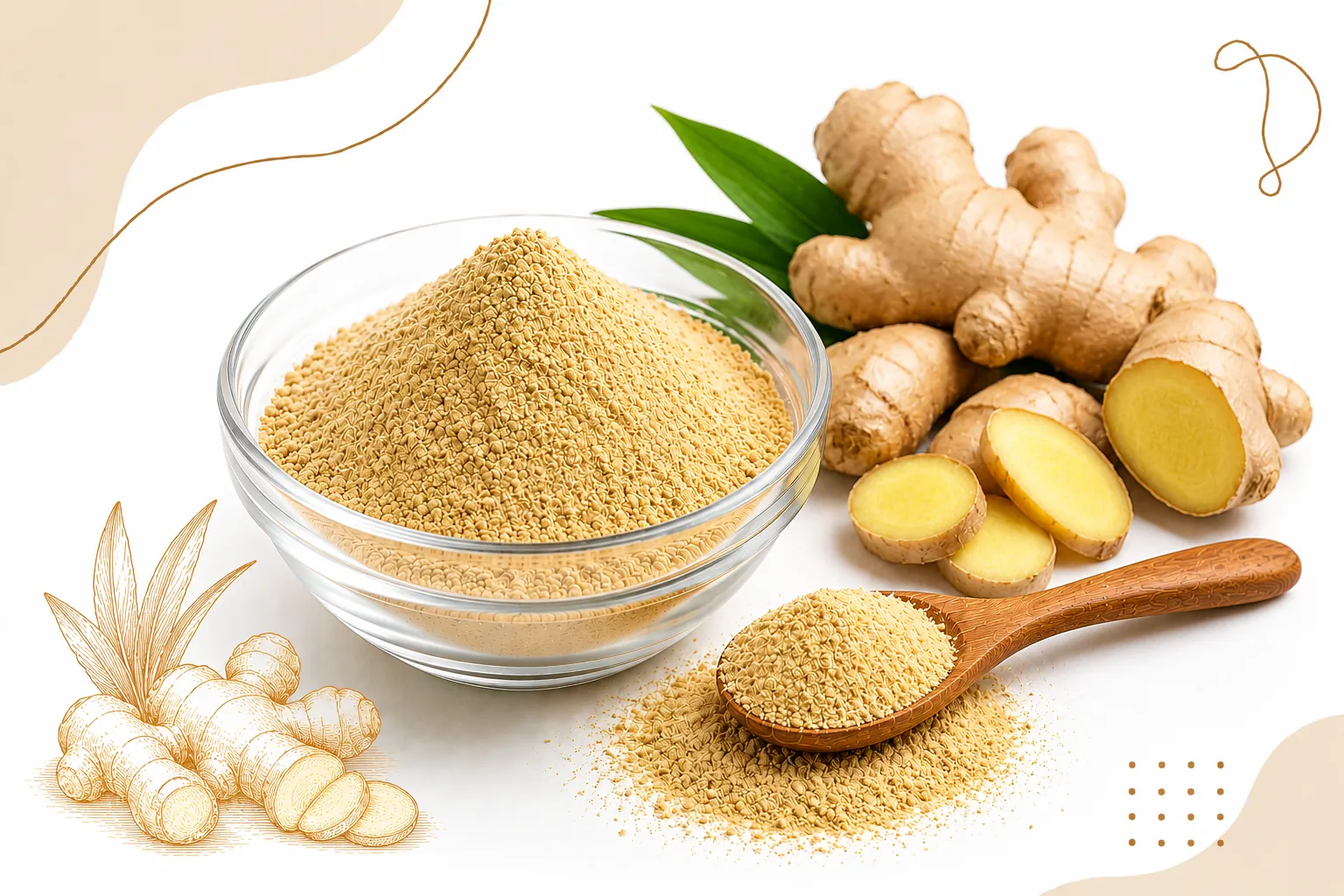 SD Ginger Powder - Bulk Export Packaging & Technical Specifications
