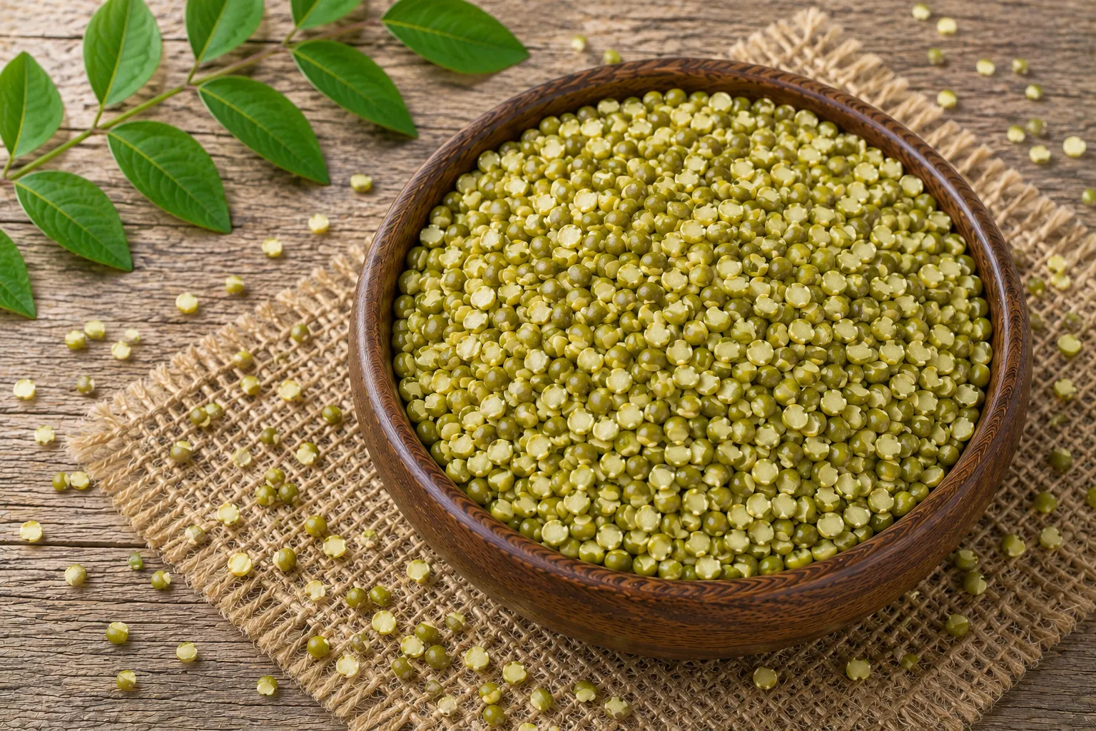 Moong Dal (Split Green Gram)