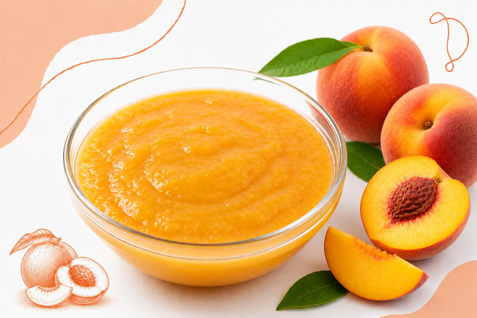 Sulphited Peach Pulp